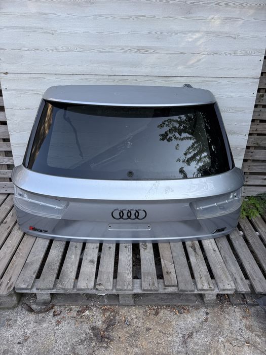 Audi Q7 4M заден капак пета врата със стъкло спойлер оригинал