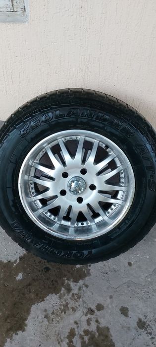 Титановый диск с резиной