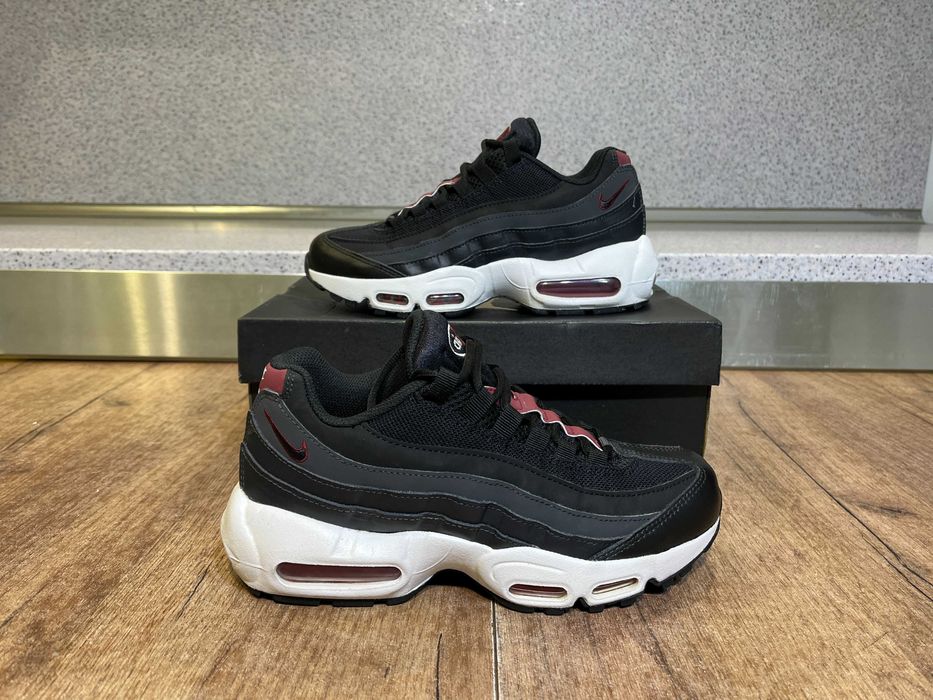 ОРИГИНАЛНИ *** Nike Air Max 95 Recraft Reflective Anthracite Team Red