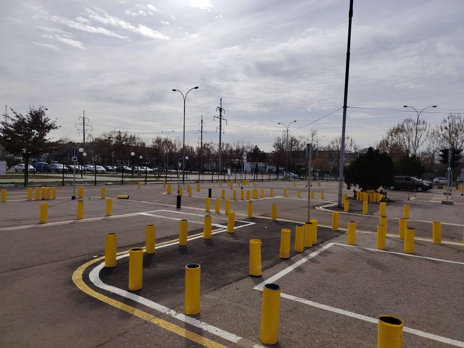 Подготовка к экзамену в ГАИ на автодроме