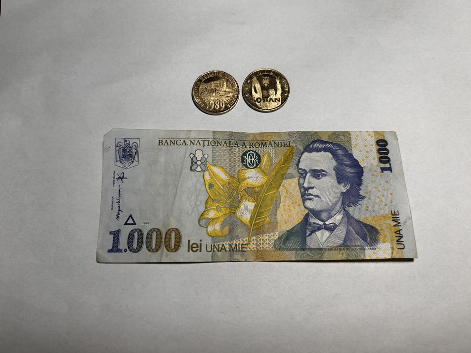 Monede de coletie (2019) cu revolutia din 1989 + bacnota cadou