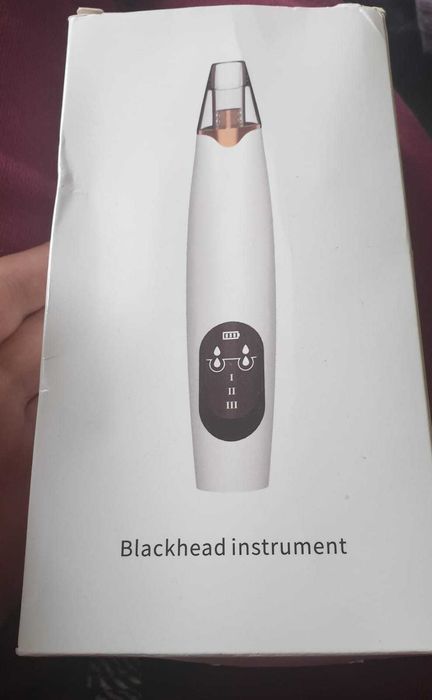 Aparat vacuum îngrijire ten , Reincarcabil USB, Aspirator cosuri