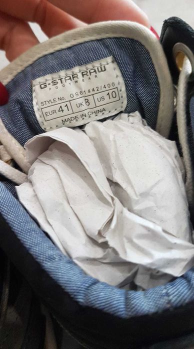 G star - 40 номер и 41 номер  - високи кецове