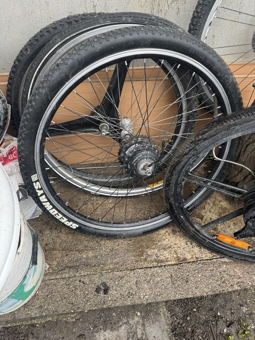 Roti bicicleta 36v 48v si 2 normale fata spate