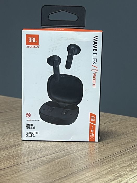 Наушники JBL Wave Flex черный