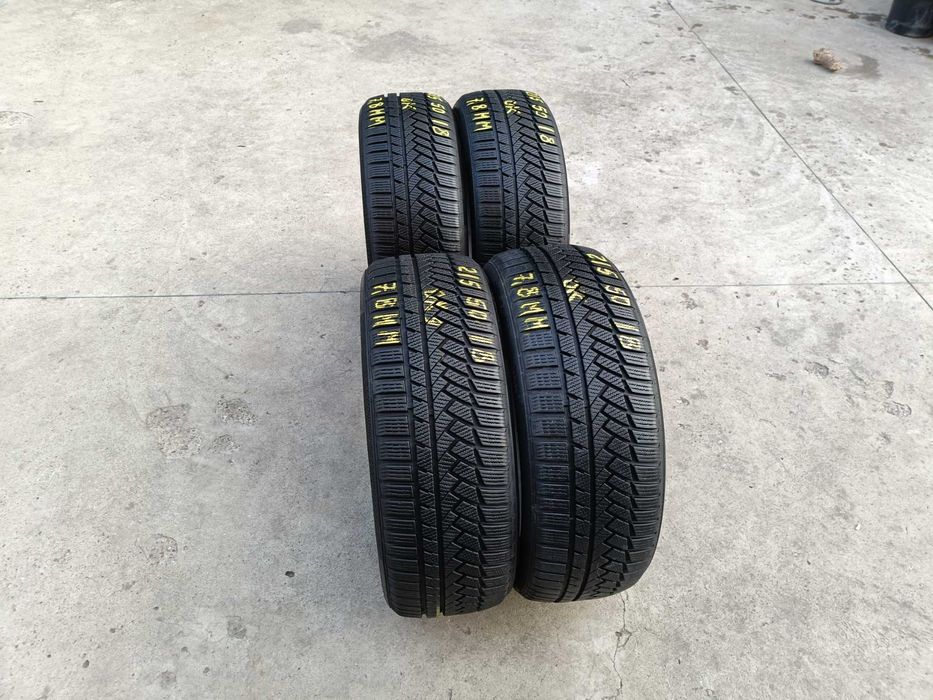 Set 4 anvelope iarna 215 50 18 Continental WinterContact TS850P 7,8 mm