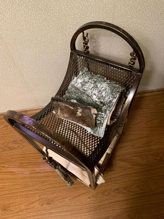 Кованный каминный набор