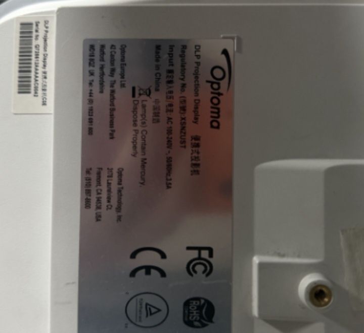 Проектор Optoma W320UST