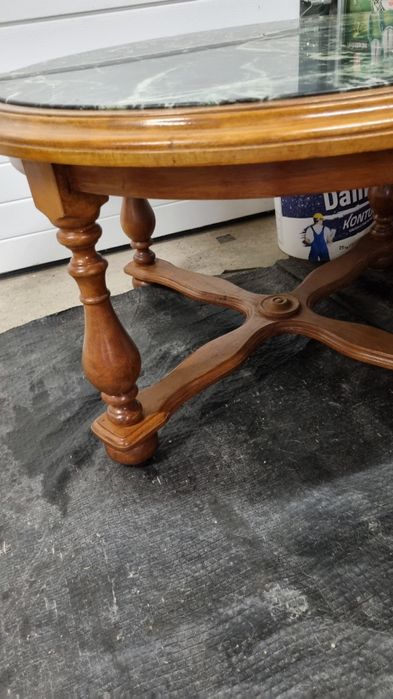 Masa de cafea marmura rotunda