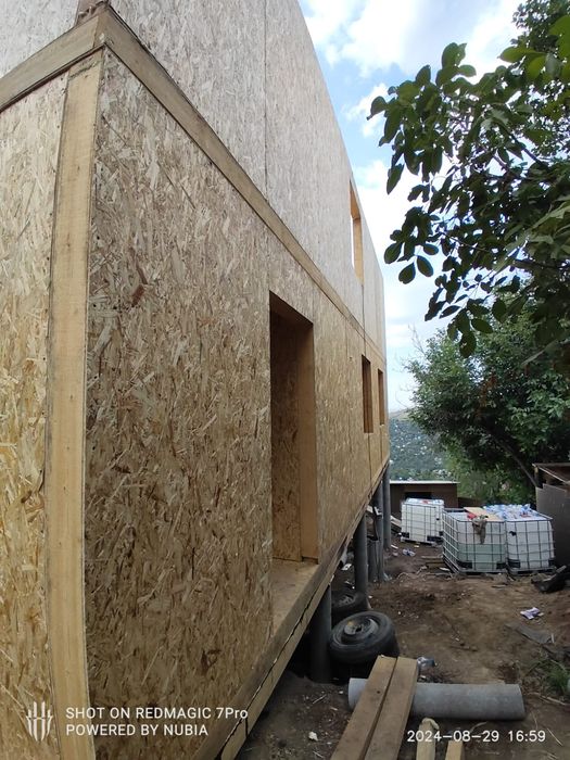 Каркасный дом сип