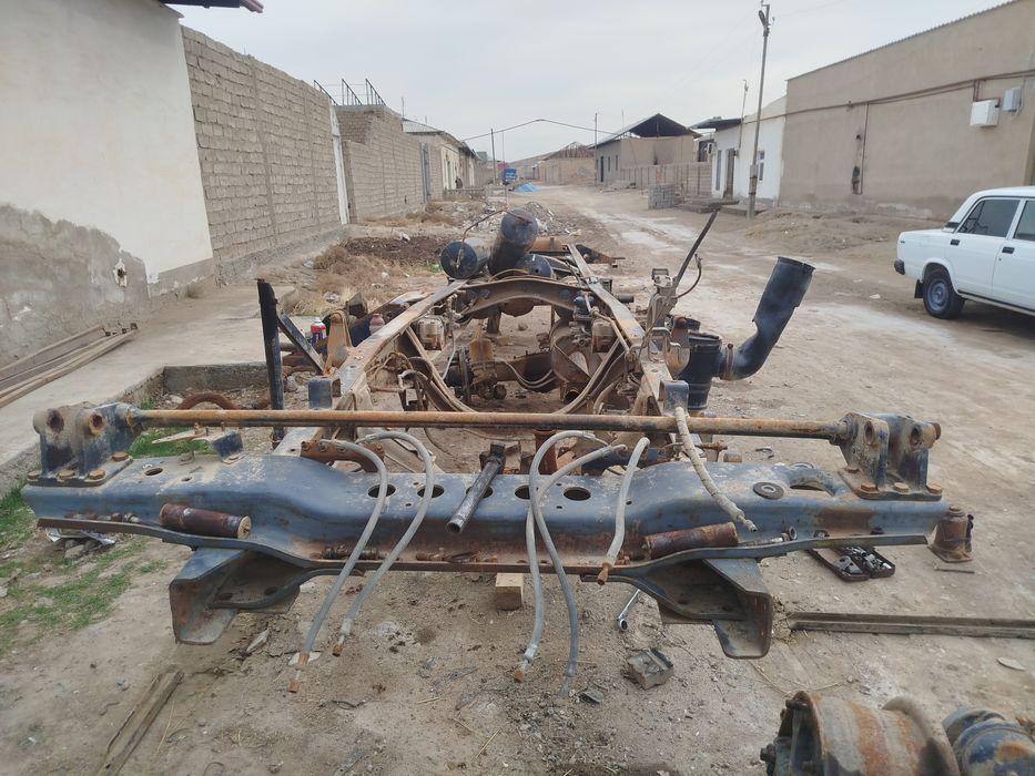 10 тонналик камаз рама кузов сотилади идял холатида