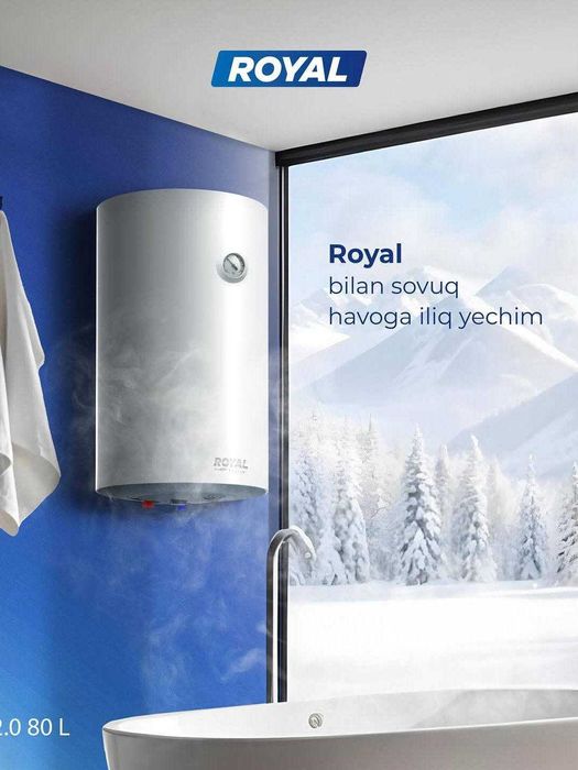 Royal 80 Klassik – 80L suv isitgich