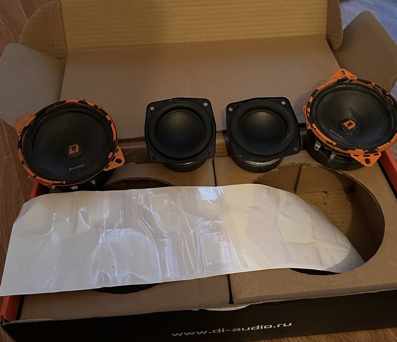 Продаются автомобильные динамики DL Audio Barracuda (10” и 6”)