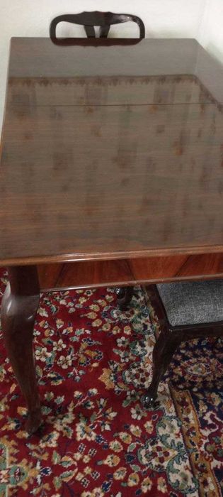 Стол и 6 стульев Румыния,красное дерево