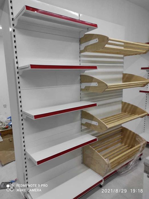 Торговые стелажи полки для магазина овощной стеллаж г. Актобе
