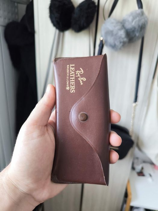 Ray ban калъфи за очила от естествена кожа