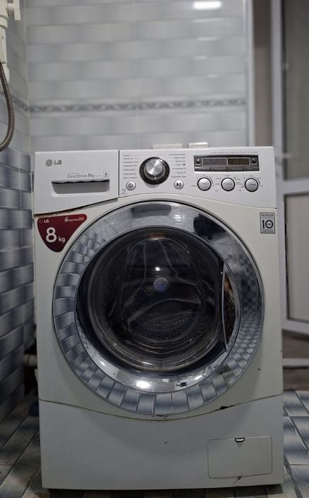 Зудлик билан  8 кг LG кир ювиш машинаси сотилади