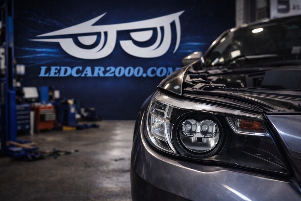 Bi-LED лупи за вграждане 3.0 inc 40 000 lum.+ Super Led Laser