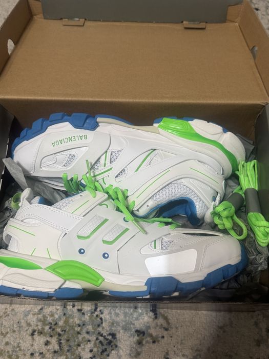 Balenciaga truck 1 blue green