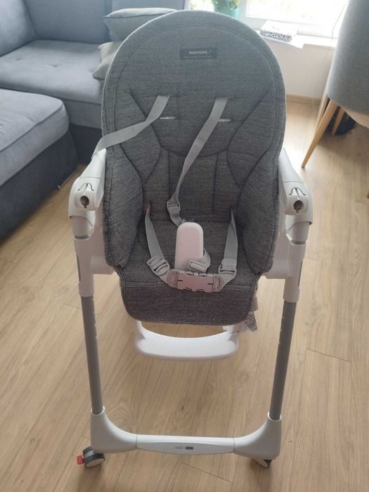 Столче за хранене Prima Pappa Zero Follow Me WonderGrey, Сив