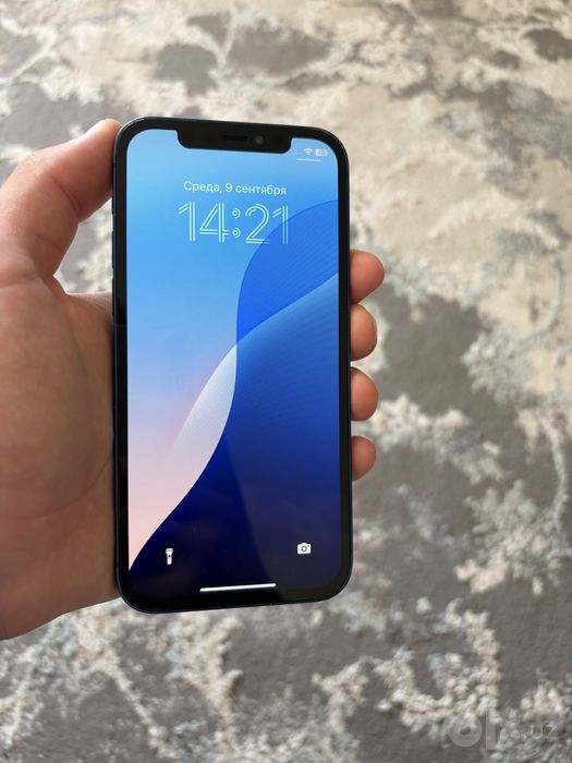 Iphone 12 синий 64 гб