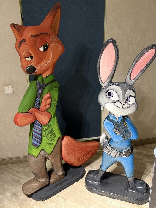 Мультяшные фигуры, популярные персонажи для детей