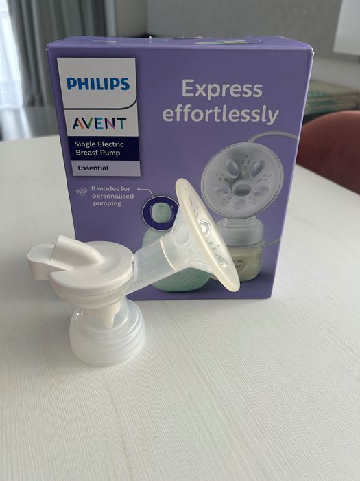 Philips Avent – Pompă de sân electrică + pungi pentru lapte CADOU