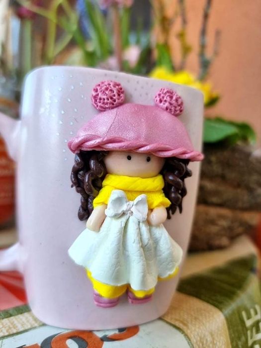 Чаши с полимерна глина