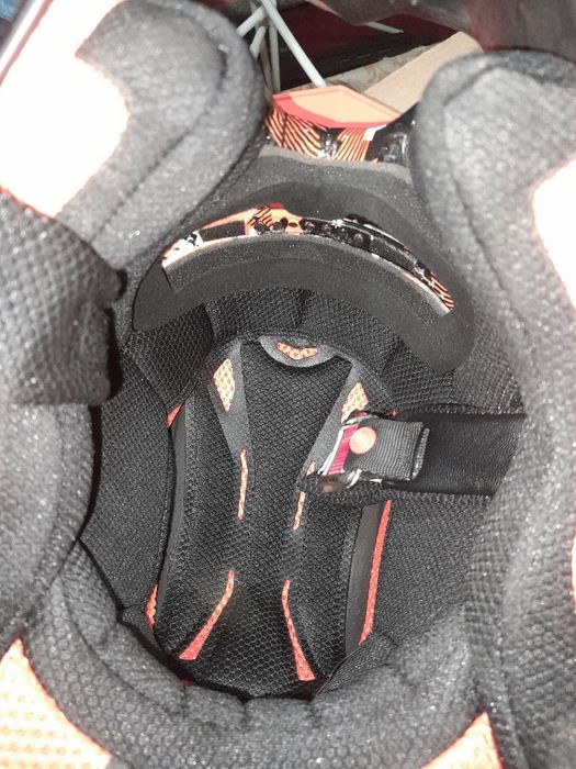 Cross каска RAVEN orange/black