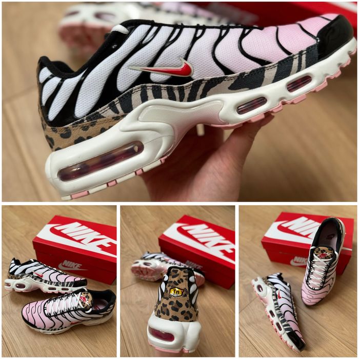 Nike Air Max Plus Pink/Animal Print – Нови, EU 43 / Внос от Нидерландия