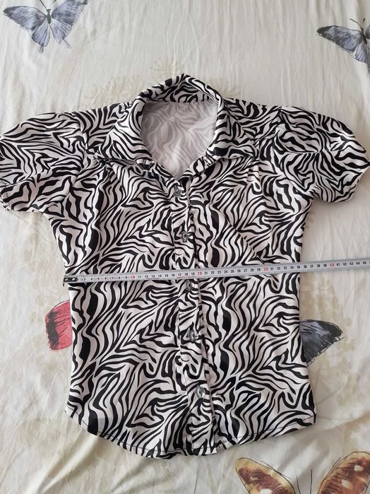 Bluze cu maneca scurt, camasa, marimea XS, S