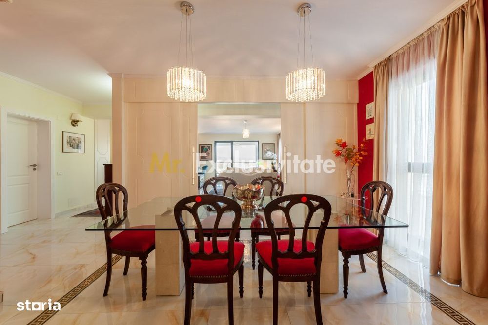 Apartament ultracentral - 3 camere, 167 mp, 2 terase, 2 locuri de parc