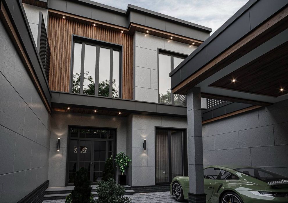 Продаётся Hi-Tech коттедж у метро Ханабад — Сергелинский район