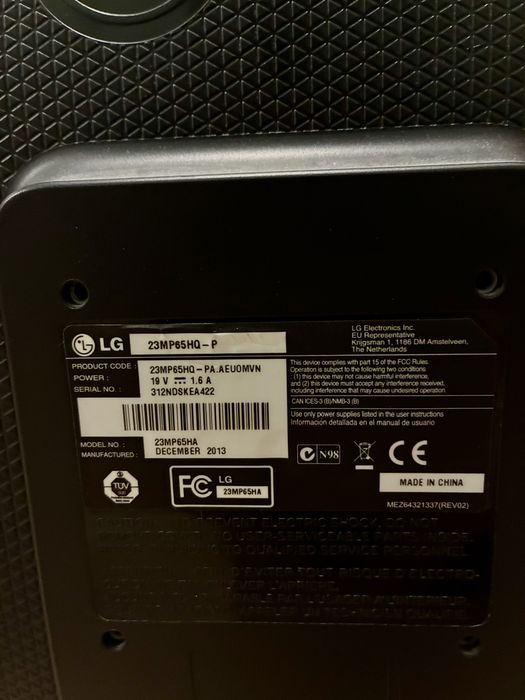 23" Монитор LG 23MP65HQ-P – Full HD