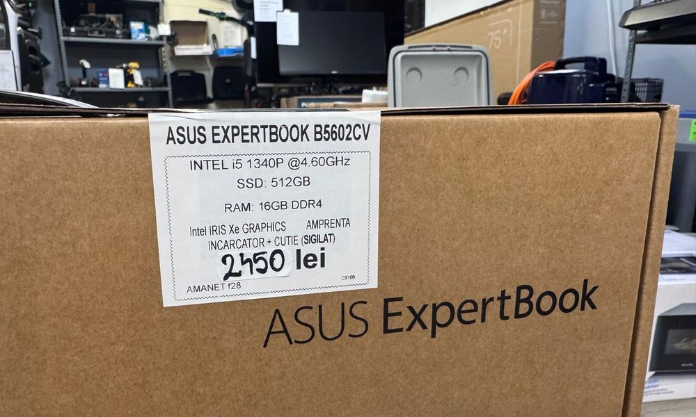 Amanet F28:Laptop Asus Expertbook B5602CV i5  16GB ram  SIGILAT