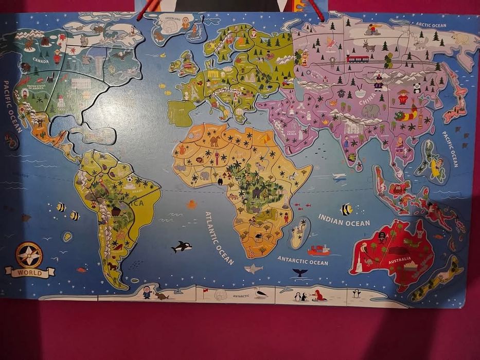 Магнитна карта на света