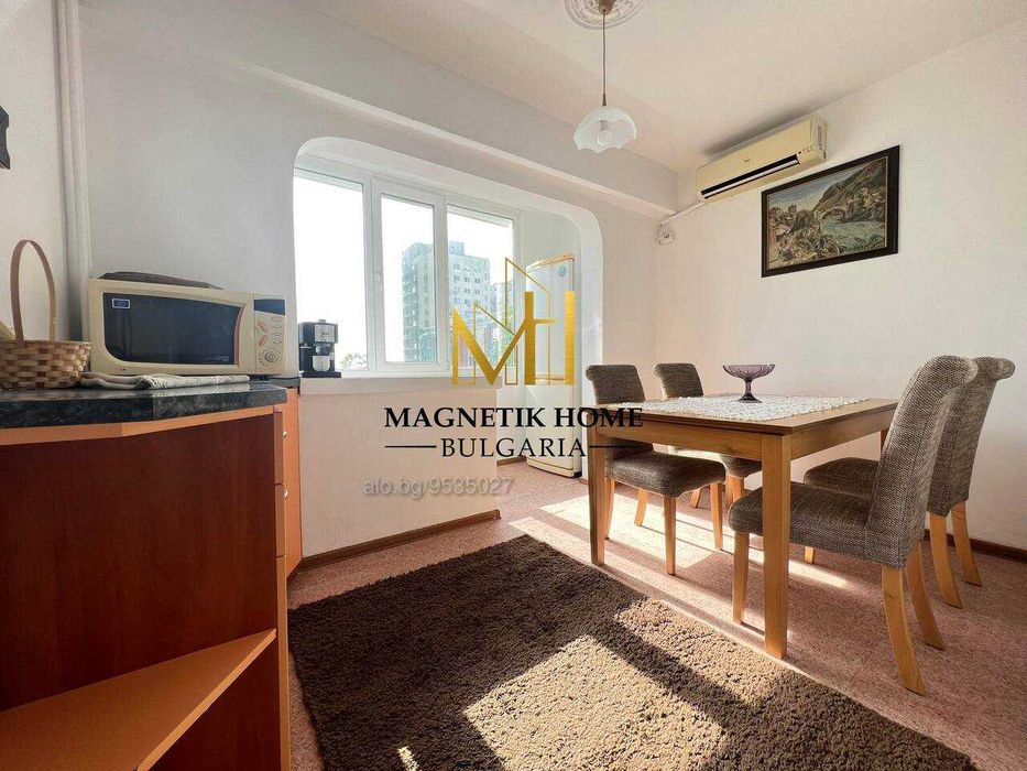 Чудесен тристаен апартамент с гледка море в ж.к. Зорница