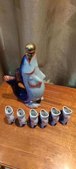 Графин Рыба с рыбками