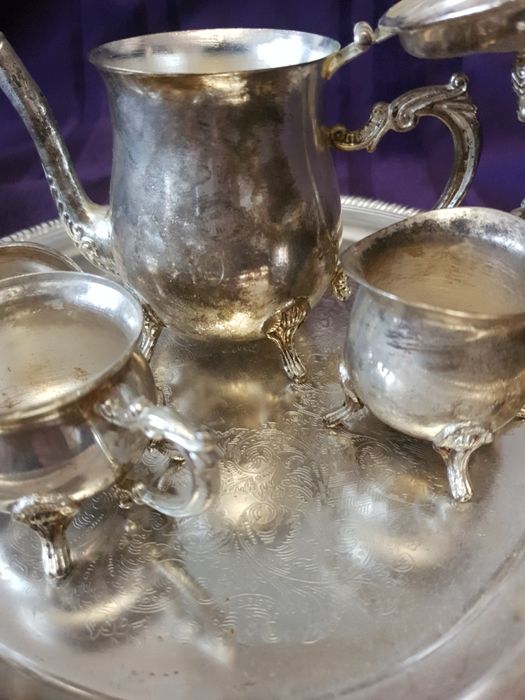 Сервиз за Кафе или Чай Антика Посребрен