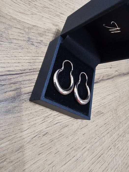 Золотые серьги "Калачи", 583 проба, СССР