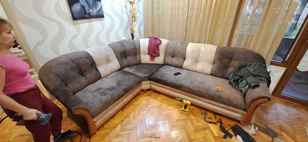 Претапициране на дивани