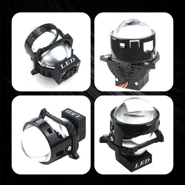 Bi-LED лупи за вграждане  3 инча, 120W, 2бр