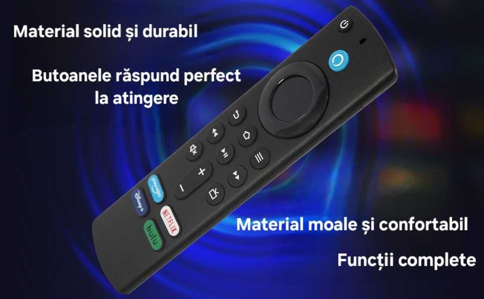 Telecomandă vocala pentru Fire TV Stick 4K/4k Max. Compatibil Alexa.