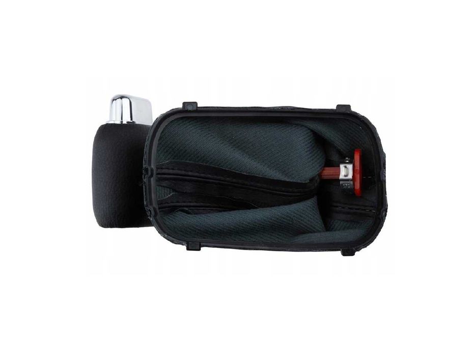 Скоростен лост с маншон автоматик VW Passat Golf черна кожа Caddy