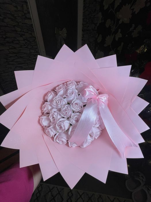 Buchet de flori din sapun