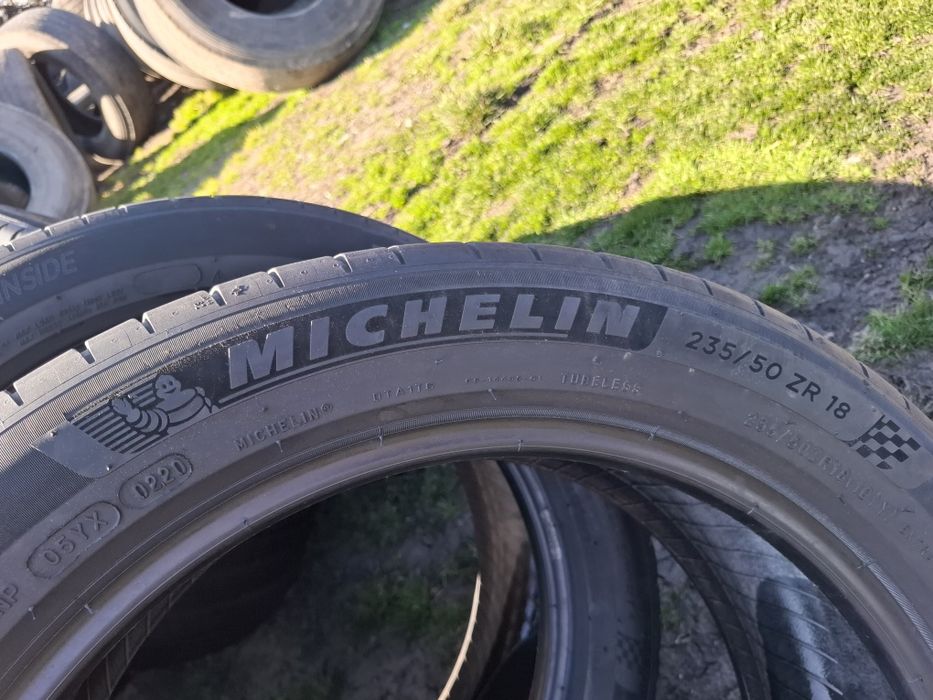 Vand 2 anvelope 235 50 18 michelin bune de vara dot 2020