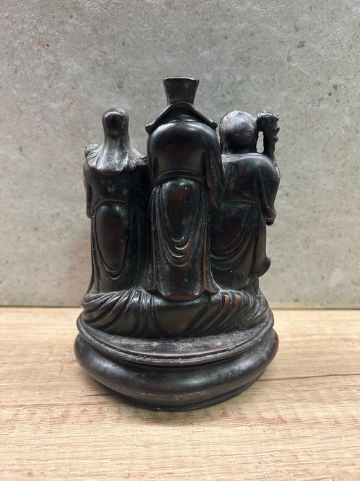 Statuetă Feng Shui - Zeii Fericirii, Prosperității și Longevității