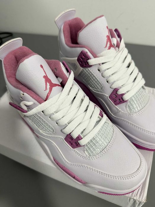 Air Jordan 4 Retro White Pink, marimea 37.5