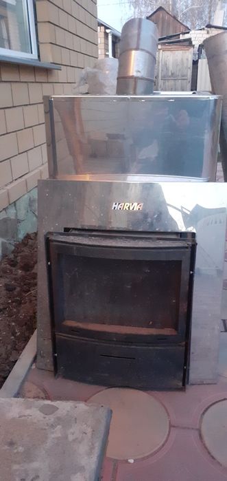 Печка на дровах, для бани, новая.