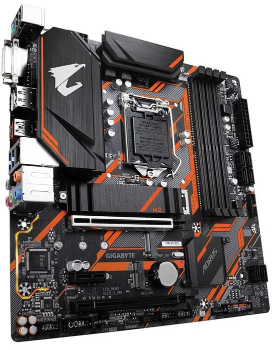 Дъно Дънна платка GIGABYTE B360 M Aorus PRO 1151 DDR4 RGB Overclock